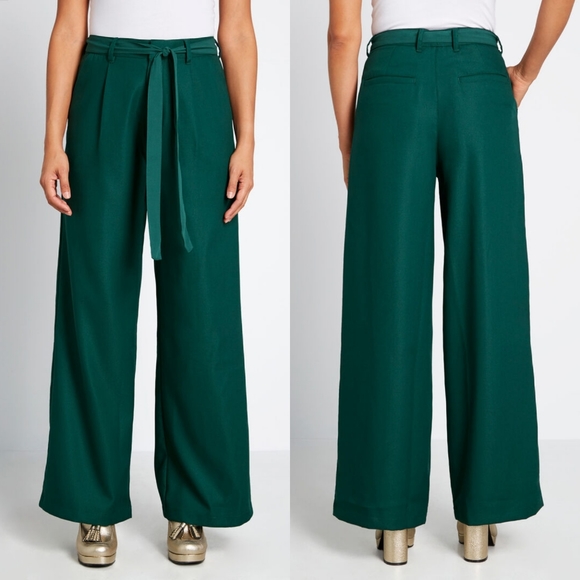 Modcloth Pants - Modcloth The Savannah Wide-Leg Pants NEW